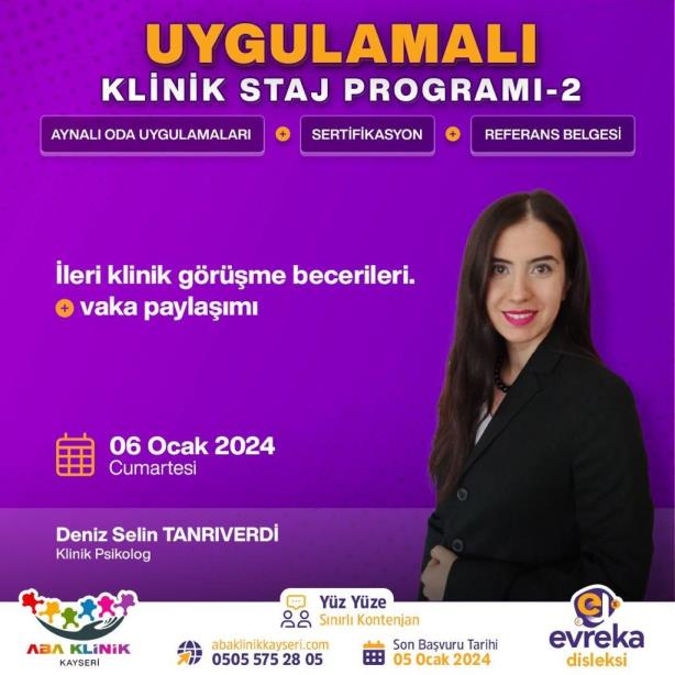 En Kapsamlı Klinik Staj Programı
